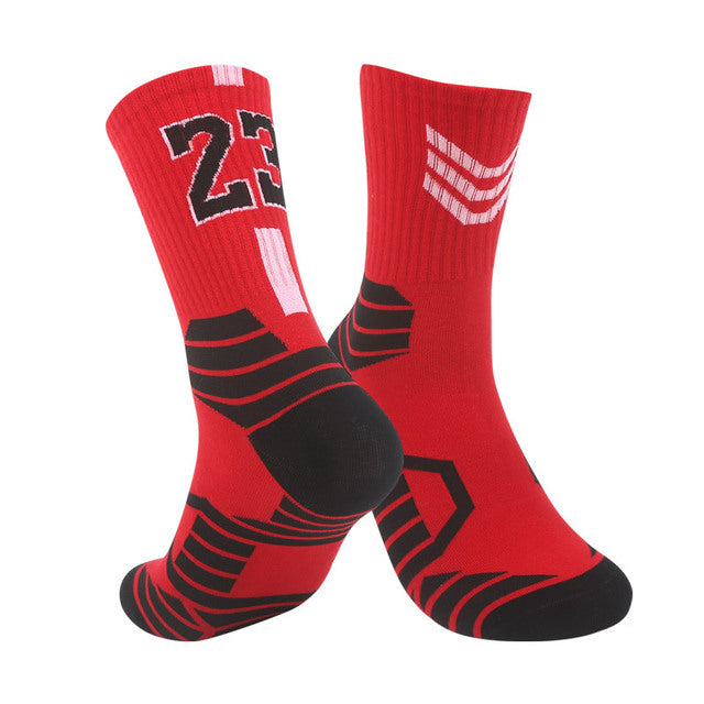 Professional Basketball Socks for Outdoor Sports and Running