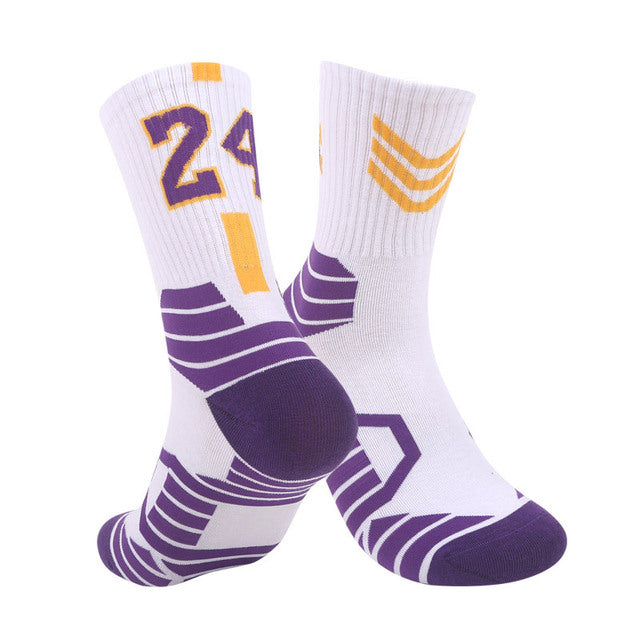 Professional Basketball Socks for Outdoor Sports and Running