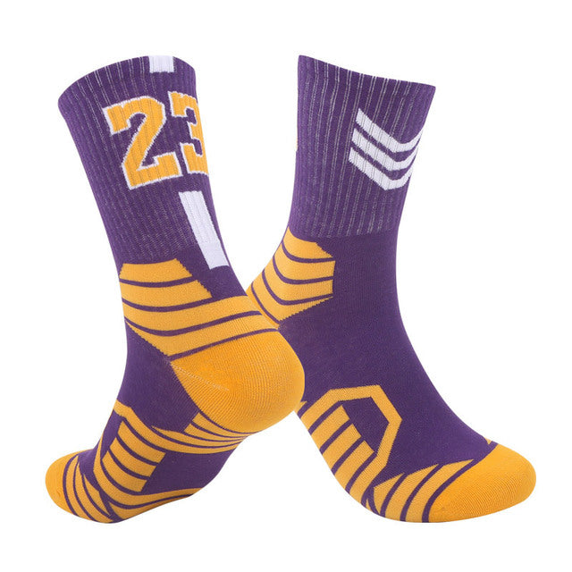 Professional Basketball Socks for Outdoor Sports and Running