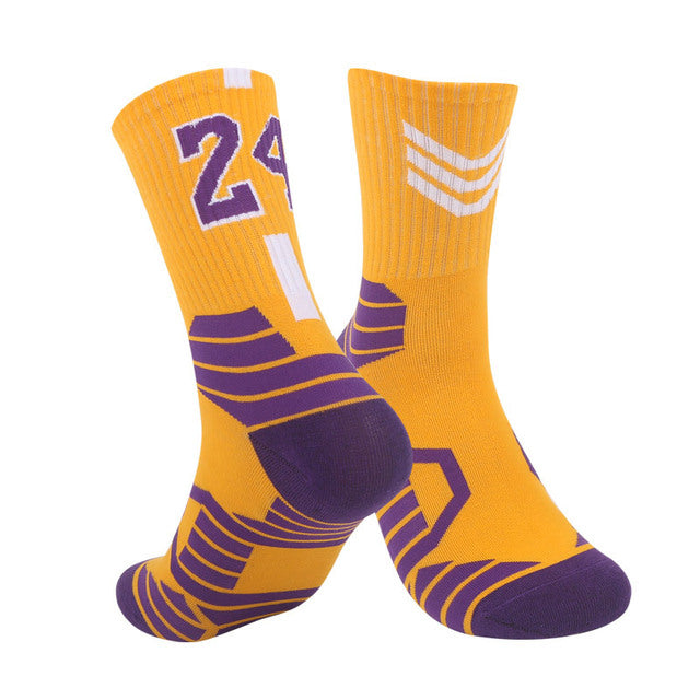 Professional Basketball Socks for Outdoor Sports and Running