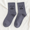 Colorful Korean Harajuku Men's Funny Cotton Socks