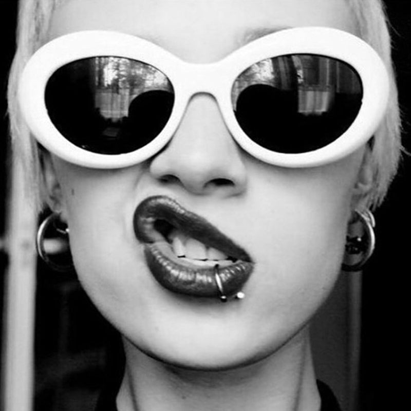 Retro Oval Round Sunglasses for Men and Women