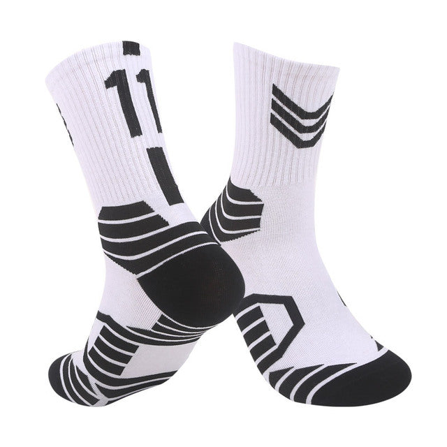 Professional Basketball Socks for Outdoor Sports and Running