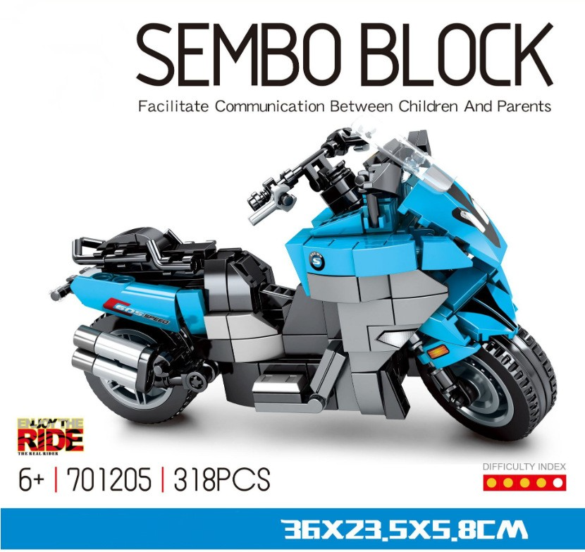 Motorcycle Model Educational Toy