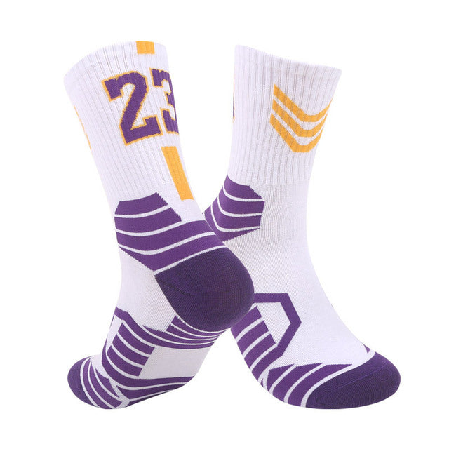 Professional Basketball Socks for Outdoor Sports and Running