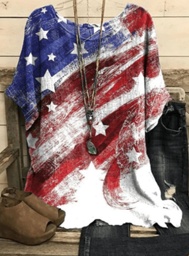 Vintage Knit Women's Sweater with Floral Print, Long Sleeve