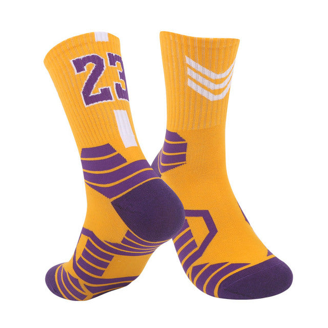 Professional Basketball Socks for Outdoor Sports and Running