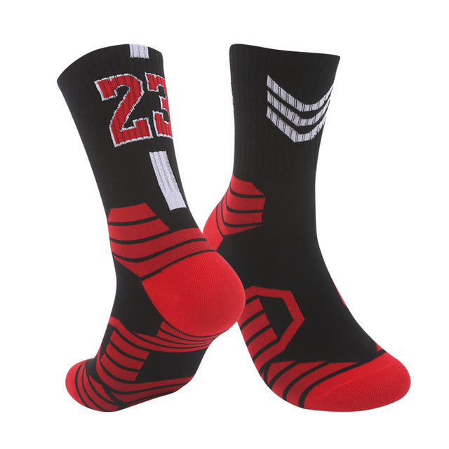 Professional Basketball Socks for Outdoor Sports and Running